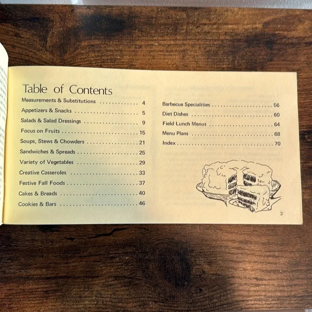 VTG Cookbook Farm Kitchen Cookery Produced by Farm Wife News